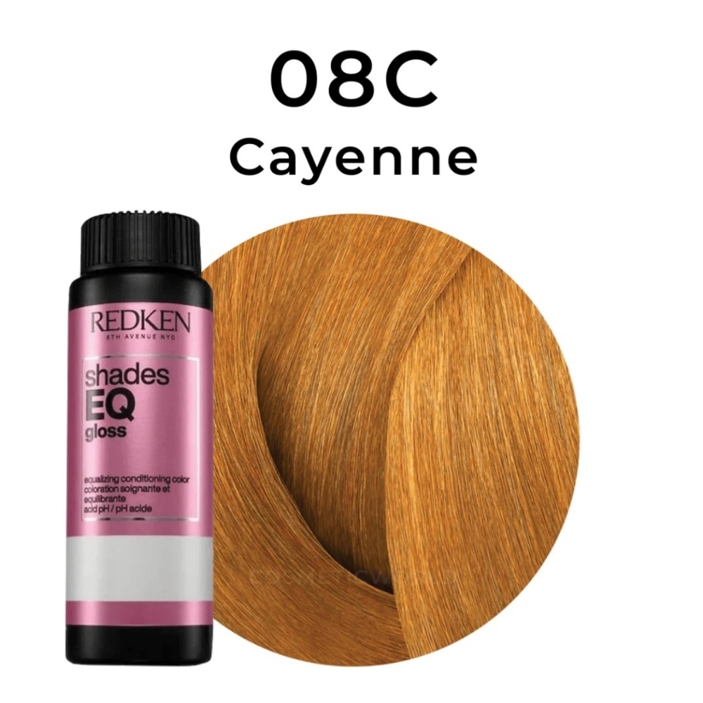 Redken Shades EQ Ammonia-free Hair Color Gloss 08C Cayenne 60 ml/2 Oz